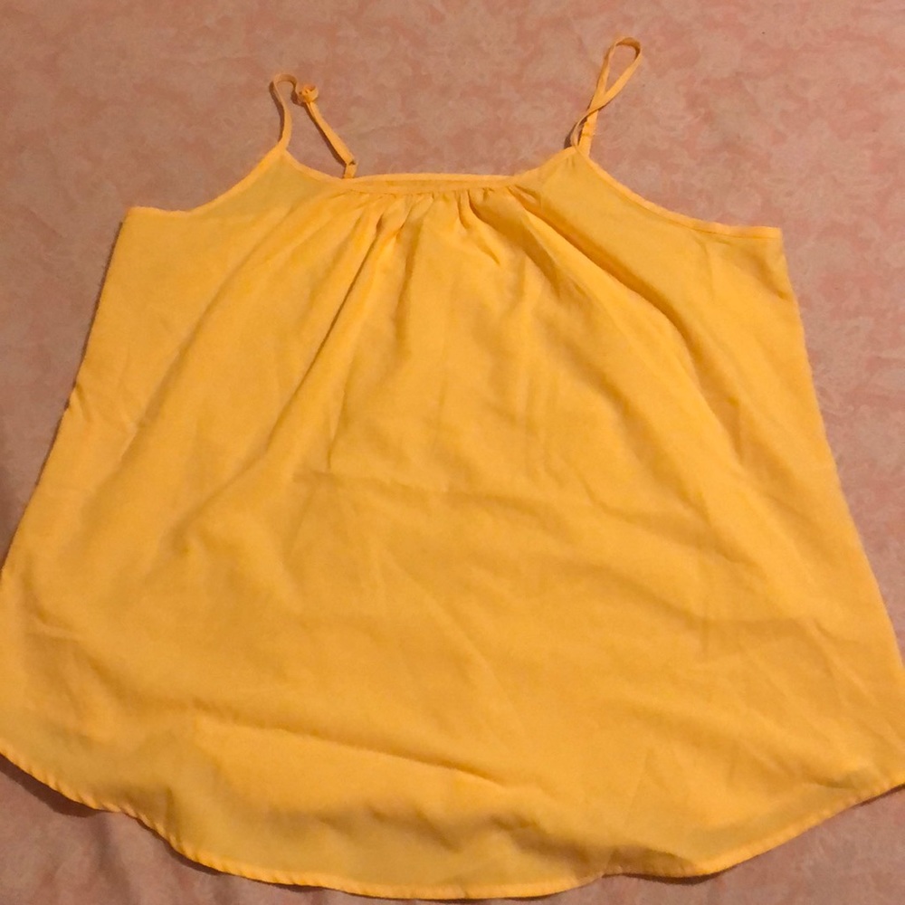 Yellow tank top